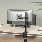 LogiLink Monitorhalterung 17–32", Armlänge 200 mm, Tischmontage, Schwarz