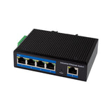 LogiLink Industrie Gigabit Ethernet PoE-Switch, 5-Port, 10/100/1000 Mbit/s