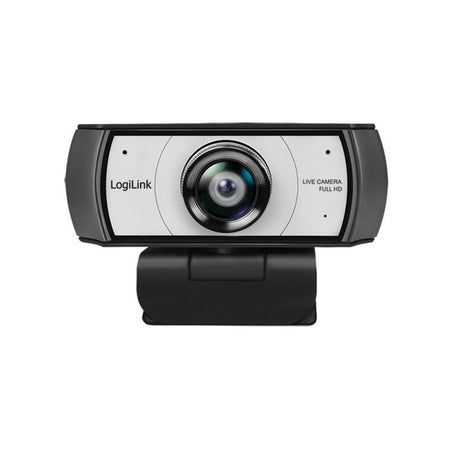 LogiLink Konferenz HD-USB-Webcam 120° Dual-Mikrofon manueller Fokus