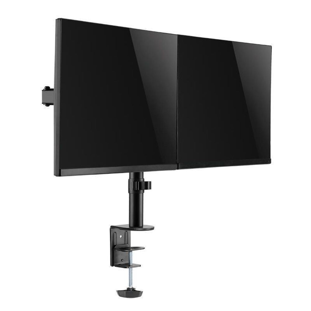 LogiLink 2-fach / Dual Monitorhalterung 17-32" Zoll neigen schwenken drehen VESA max. 8 kg