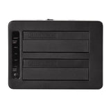 LogiLink USB 3.1 Gen 2 Quickport 2-Port für 2,5/3,5" SATA HDD/SSD schwarz inkl. Netzteil