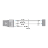 LogiLink Kabeltester 5-in-1, RJ45, RJ11, USB, BNC, FireWire, mit Remote Einheit