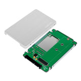 LogiLink Externes SSD Gehäuse 2,5" M.2 NGFF SATA Aluminium Festplattengehäuse