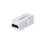 LogiLink HDMI-Keystone-Verbinder, A/F zu HDMI A/F, 4K/30 Hz, Verstärker, weiß