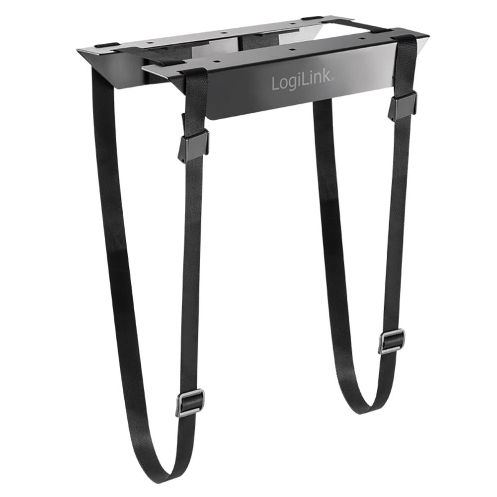 LogiLink PC Halterung zur Untertischmontage per Gurt max. 10 kg auch horizontal