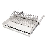 LogiLink Ausziehbarer 19"-Fachboden für Notebooks & Tablets – Lichtgrau, 4,5 HE