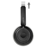 LogiLink AuraSolo Bluetooth 6.0 Headset, ANC, 20 Std. Akku, Schwarz