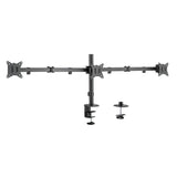 LogiLink Monitorhalterung, 3-fach, 17-27", Armlänge: je 658 mm, Aluminium