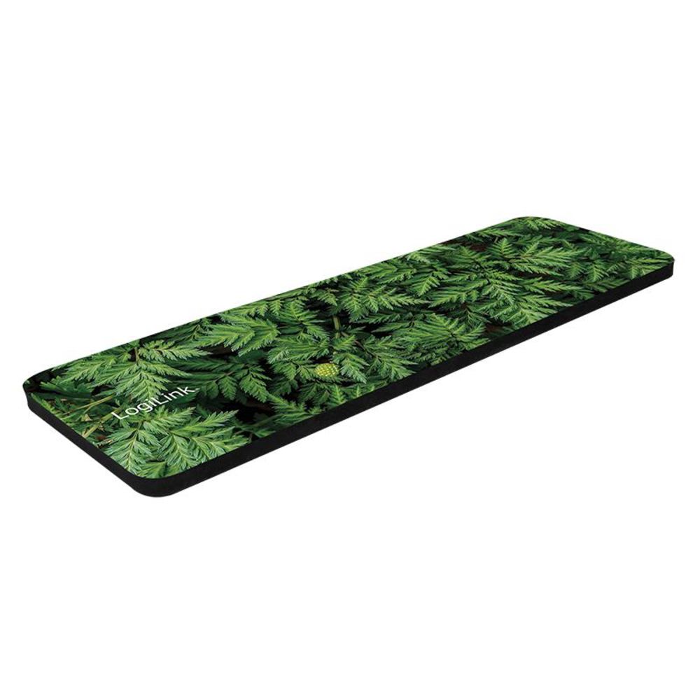 LogiLink Gaming Tastaturpad "Wald" im ergonomischen Design, 280x90mm, schmale Handgelenkauflage