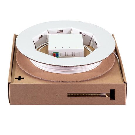 LogiLink FTTH-Anschlussdose – 1× LC/APC, inkl. 20 m Glasfaserkabel