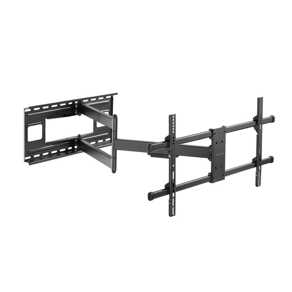 LogiLink TV-Wandhalterung 43–80" Zoll neigbar schwenkbar drehbar max. 50kg curved + flat