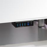 LogiLink USB 3.0 Industrie-Hub, 4 Ports, 5 Gbit/s, 10 W, Schwarz