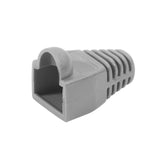 LogiLink Knickschutztülle für RJ45-Stecker, 5,8mm, Grau, 100 Stück