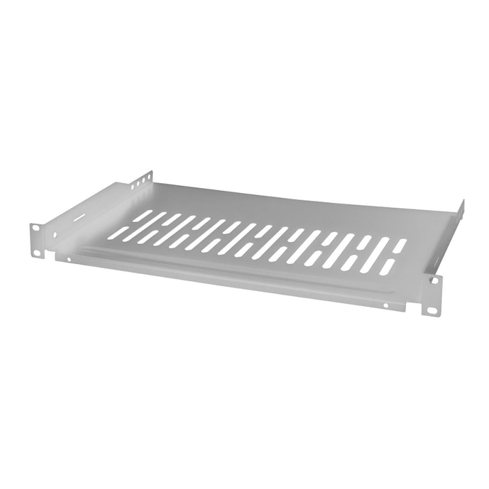 LogiLink 19" Fachboden Befestigung nur vorne T=250 mm grau