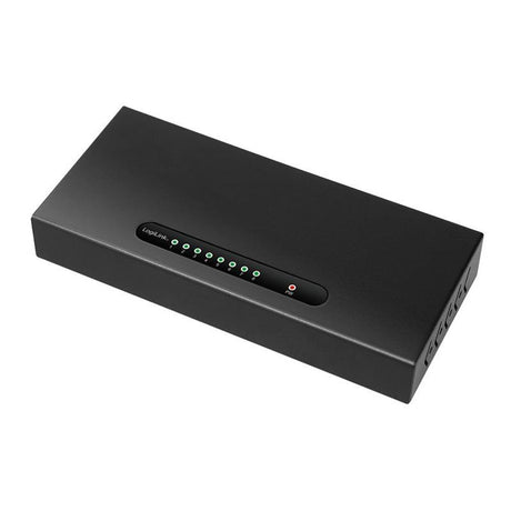 LogiLink 8-Port Gigabit Ethernet Desktop Switch, Metallgehäuse