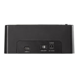 LogiLink USB 3.1 Gen 2 Quickport 2-Port für 2,5/3,5" SATA HDD/SSD schwarz inkl. Netzteil