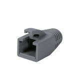 LogiLink Knickschutztülle für RJ45-Stecker, 8,0mm, Grau, 10 Stück