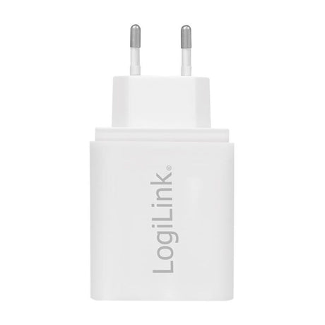 LogiLink Steckdosenadapter mit 4x USB-A, 24W, Weiß