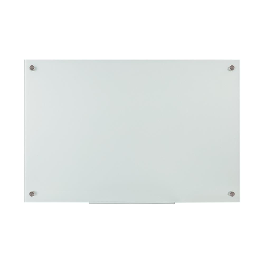 LogiLink Glas-Whiteboard, magnetisch, Wandmontage, 60x45 cm, rahmenlos