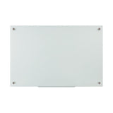 LogiLink Glas-Whiteboard, magnetisch, Wandmontage, 60x45 cm, rahmenlos