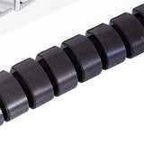 LogiLink Ausziehbarer 19"-Fachboden für Notebooks & Tablets – 4,5 HE, Schwarz