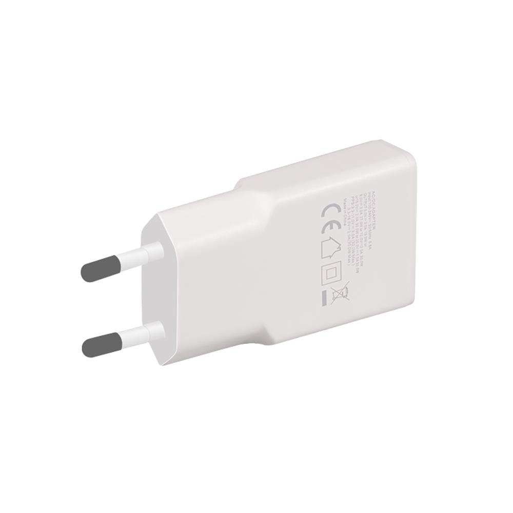 LogiLink USB-C Steckdosenadapter, 30 W, GaN, Power Delivery, Weiß