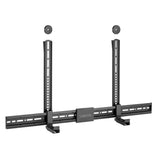 LogiLink Universelle Soundbar-Halterung, 86–155 mm Tiefe, bis 15 kg, Schwarz