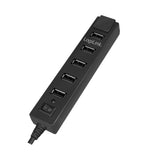 LogiLink USB 2.0 Hub Splitter 7-Port mit EIN/AUS Schalter und LED Anzeige