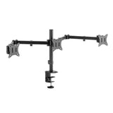 LogiLink Monitorhalterung, 3-fach, 17-27", Armlänge: je 658 mm, Aluminium