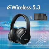 BT0053 Bluetooth 5.3 ANC-Headset mit 30h Akku und Tragetasche, Schwarz