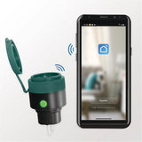 LogiLink Wi-Fi Smart Plug Outdoor Stromstecker 1-fach Schutzkontaktbuchse, Tuya kompatibel