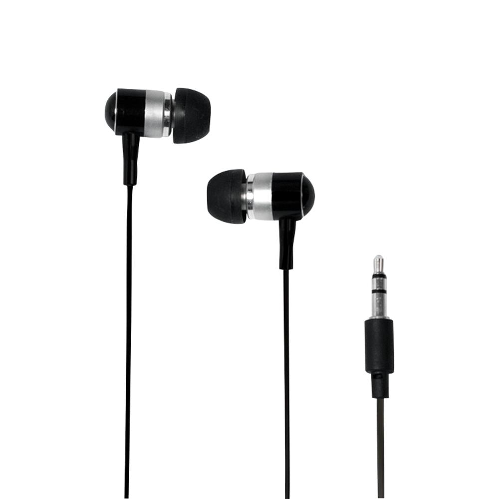 LogiLink Stereo In-Ear Kopfhörer, Schwarz