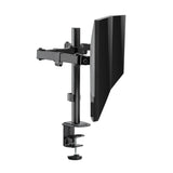 LogiLink Monitorhalterung, 2-fach, 17-32", Armlänge: je 376 mm, Aluminium