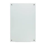 LogiLink Glas-Whiteboard, magnetisch, Wandmontage, 60x45 cm, rahmenlos