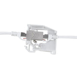 LogiLink Hutschienenadapter mit Cat.6A Inline-Kupplung RJ45 B/B, geschirmt