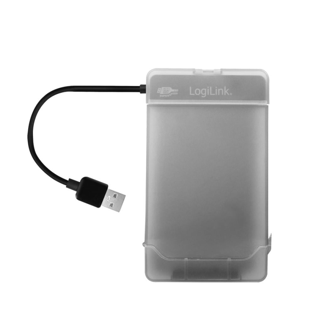 LogiLink USB 3.0 auf 2,5" S-ATA Adapter bis 5 Gbit/s mit Schutzhülle