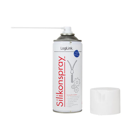 LogiLink Silikonspray 400ml farblos, wasserfest und witterungsbeständig