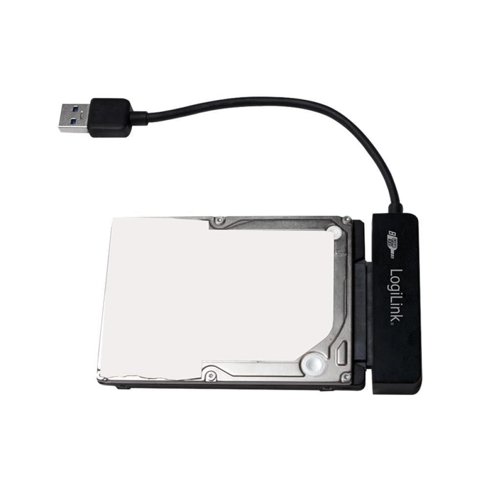 LogiLink Adapter USB 3.0 auf 2.5" (6,35 cm) SATA-Festplatten