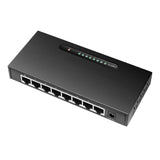 LogiLink 8-Port Gigabit Ethernet Desktop Switch, Metallgehäuse