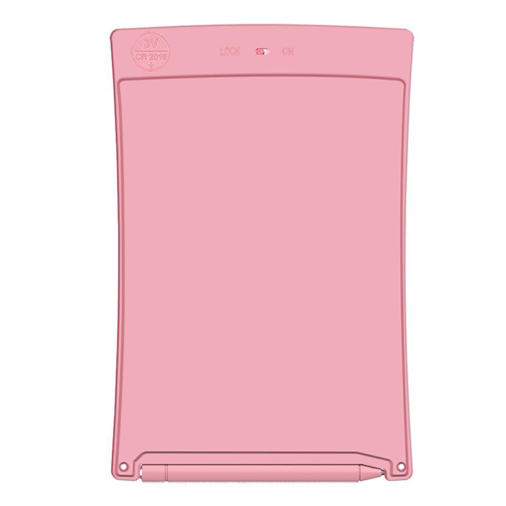 LogiLink LCD-Kinderschreibtafel 8,5" – Löschbar, augenschonend, pink, ideal für Kinder