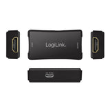 LogiLink HDMI-Repeater, 25 m, 4K/60 Hz, HDCP 2.2