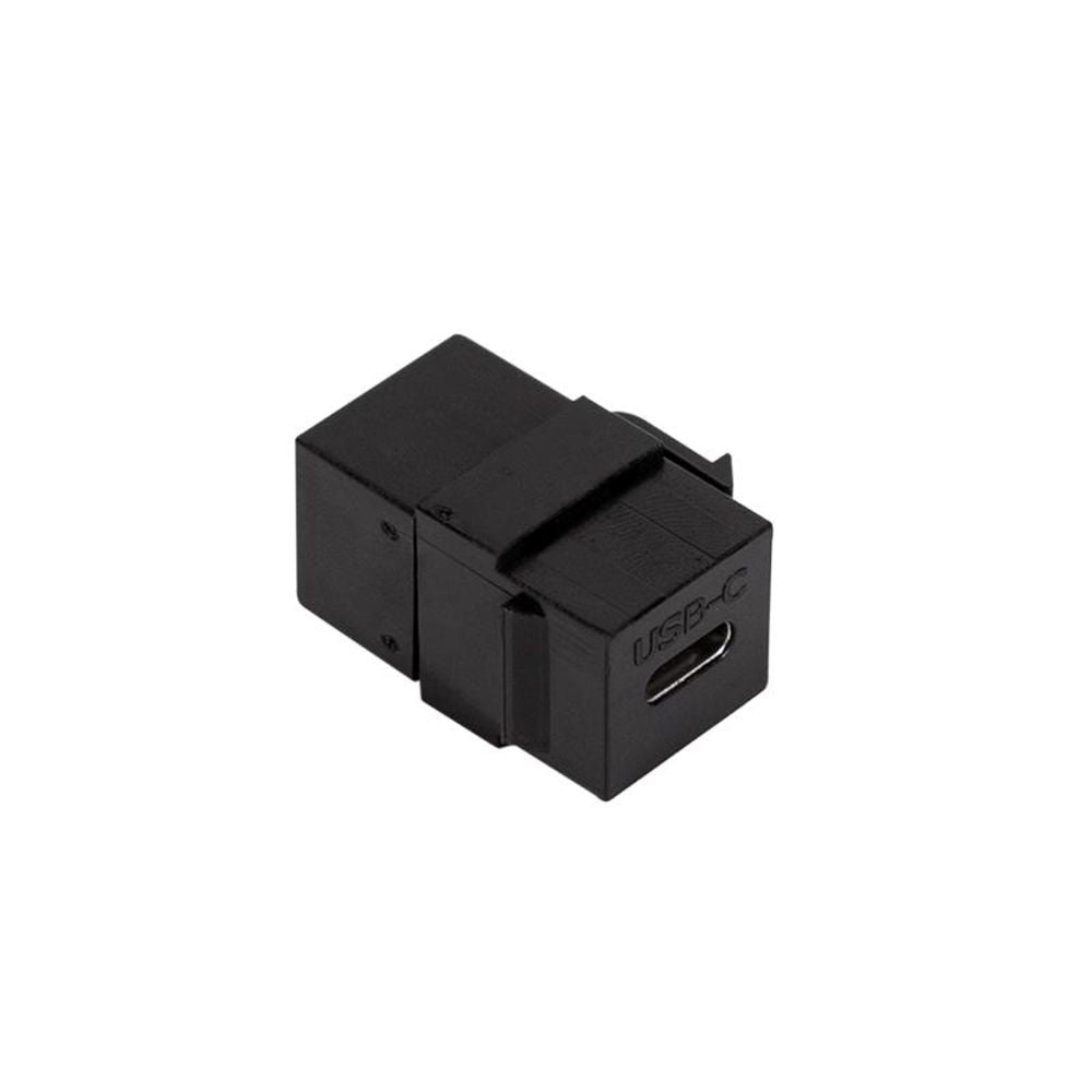 LogiLink Keystone Verbinder USB 3.1 Type C F/F Schwarz Keystone Modul Coupler