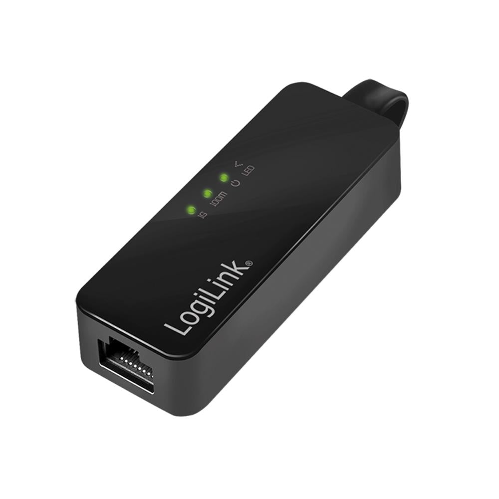 LogiLink USB 3.0-Ethernet Adapter, USB-A/M zu RJ45/F