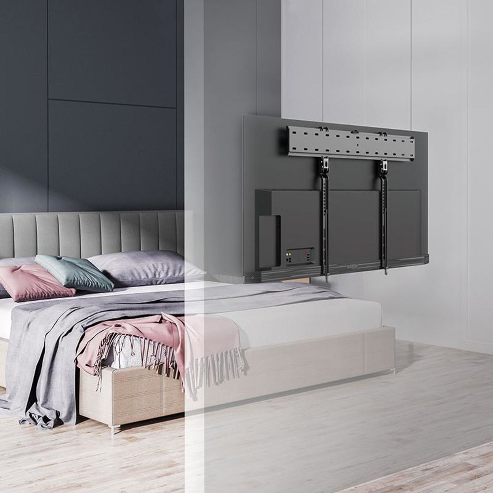 LogiLink TV-Wandhalterung für 43"–80" Monitore, Festmontage, max. 40 kg Tragkraft