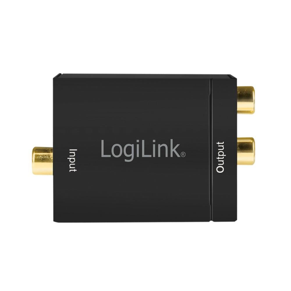 LogiLink Koaxial/Toslink zu analog L/R Audio-Konverter