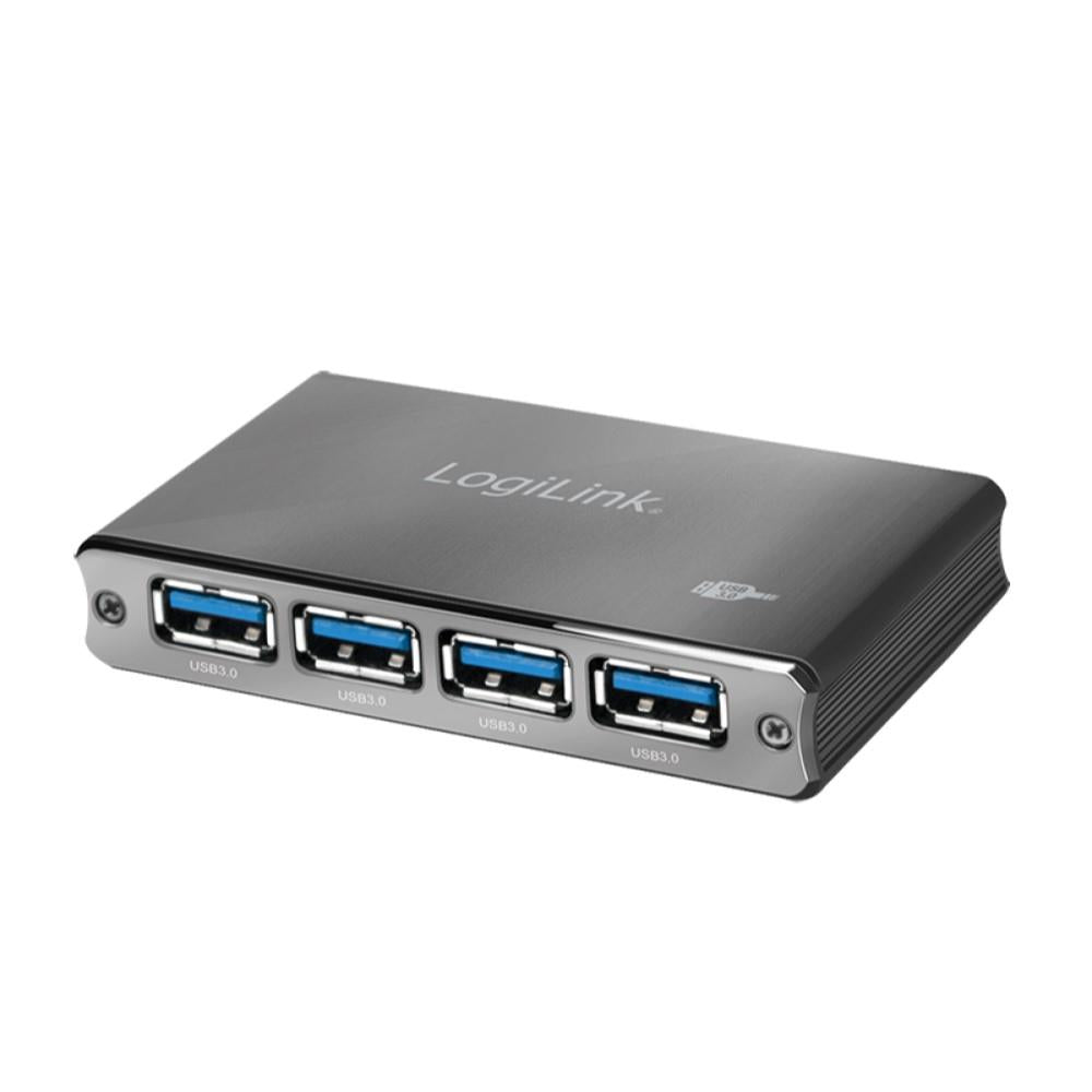 LogiLink UA0282 USB 3.0 Hub 4-Port Aluminum