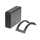 LogiLink 4-fach USB-C Ladegerät – GaN, 240 W, PD 3.1, kompakt, schwarz